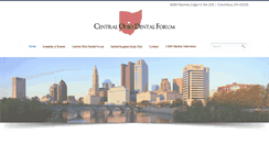 Desktop Screenshot of centralohiodentalforum.com